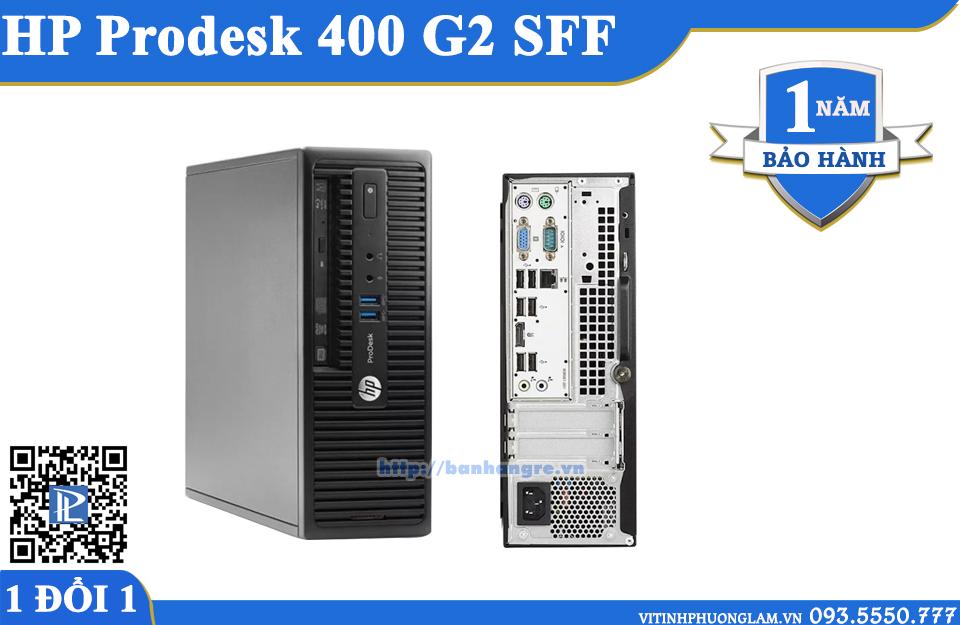HP PRODESK 400 G2 SFF / CORE I3-4130 / DDR3 8GB / SSD 120GB